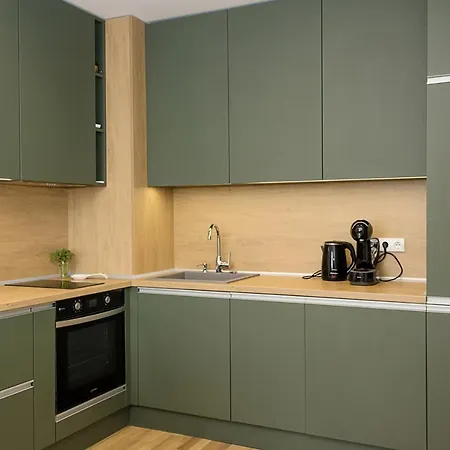 Apartmán Brand New Modern 1bd Flat With Parking In Chayka By Flat Mаnager Varna